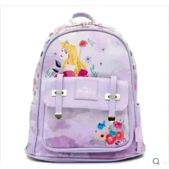 NWT WondaPOP Vegan Leather Disney Mini Backpack Classic Sleeping Beauty Aurora - Picture 1 of 6
